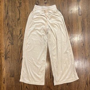 Aerie Velvet Wide Leg Skater Sweatpants